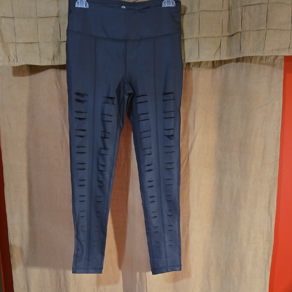 90 Degree By Reflex Charcoal Leggings